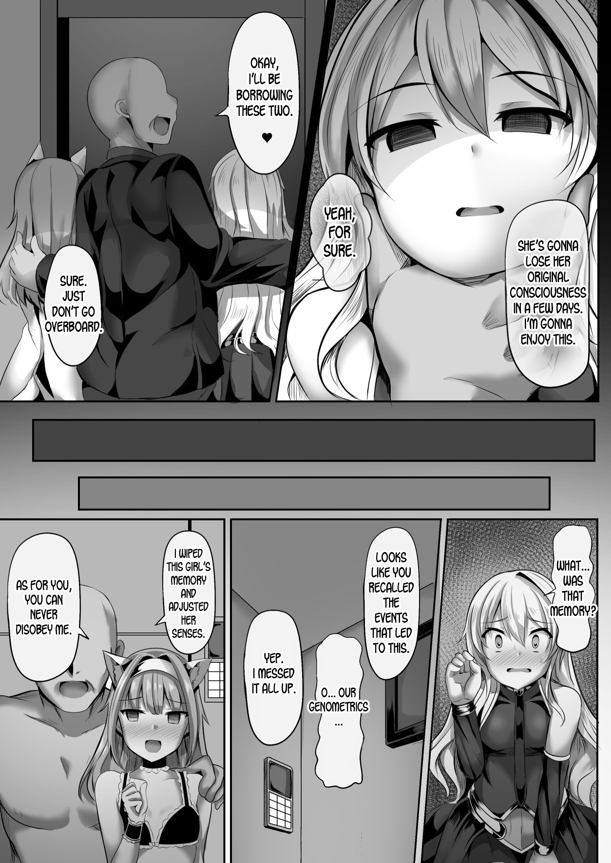 Hentai Manga Comic-Cass & Sarly Hypno-Read-5